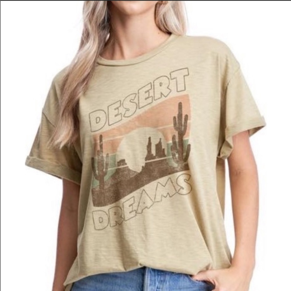NEW DESERT DREAMS Relaxed Tee, T-Shirt, Top; S 4/6 - Picture 5 of 15